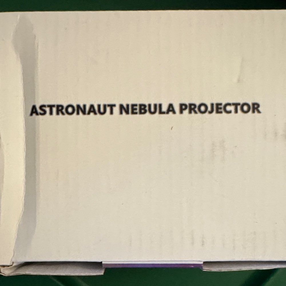 White Astronaut Night Light with Star Accent - Picture 3 of 3